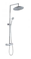 Pure - Eula - Showers - Shower column with diverter and minimal