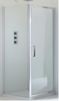 Pure - Standard - Hinged door 6mm clear glass Enclosure