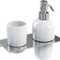 Britton - Standard - Tumbler, Soap Dispenser and Shelf