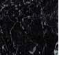 Showerwall - Panelling - Straight Edged - 2440 x 1000mm Black Marble Gloss