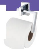 Haceka - Edge - Toilet roll holder