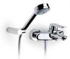Roca - Logica-N - Wall mount bath shower mixer & handset by Cooper Callas