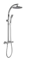 Kohler Bathrooms  - Oblo - Shower Column with diverter, 254 mm fixedhead