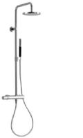Kohler Bathrooms  - Toobi - Shower Column, 203 mm fixedhead with hose