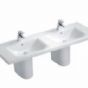 Ideal Standard - Concept - 130cm Double Vanity Basin with Overflow