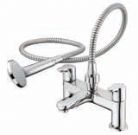 Ideal Standard - Concept - Two tap hole bath shower mixer with shower set