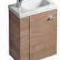 Ideal Standard - Concept Space - Wall hung Guest basin unit with L shaped door