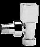 Eastbrook - Standard - Square straight radiator valves (pair)