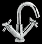 Eastbrook - Tec - Mono basin with small swivel spout inc clicker waste