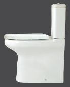 City Distributions - Combination Comfort - TALL Rimless WC Flush to Wall By City Distributions