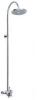 Pure - Cicely - Traditional exposed thermostatic shower with round fixed shower head
