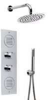 Pure - Sierra - Shower with diverter 250mm round fixed head