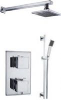 Pure - Keila - Dual concealed thermostatic shower valve with diverter