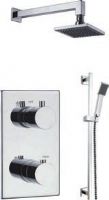 Pure - Keoni - Dual concealed thermostatic shower valve with diverter