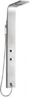 Pure - Isis - Thermostatic shower column with LED head shower with water blade