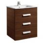 Roca - Debba Standard - 600 Unit & Basin - with 3 soft close drawers
