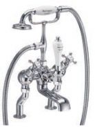 Burlington - Claremont - Deck Mounted Angled Bath Shower Mixer