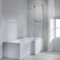 Barwick - Sommer 6 - L Shaped Shower Bath - Bath Screen