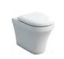 Aqua Cabinets - Fine - Back to Wall WC