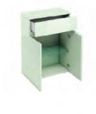 Aqua Cabinets - D300 - Double Door Base Unit with Drawer