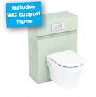 Aqua Cabinets - D300 - WC Unit with Flush Plate for Wall Hung WC