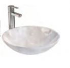 Aqua Cabinets - Standard - Round Marble Bowl