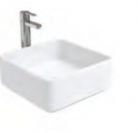 Aqua Cabinets - Standard - Ceramic Square Bowl