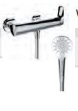 Laufen - Curve Plus - Wall Mounted Shower Mixer