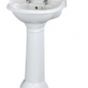 Old London - Chancery - 500mm 2 Tap Hole Cloakroom Basin and Pedestal