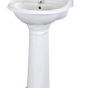 Old London - Chancery - 500mm 1 Tap Hole Cloakroom Basin and Pedestal