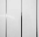 Balterley - Standard - Wall ceiling - White & silver strip