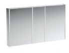 Laufen - Frame 25 - Three Door Mirror Cabinet - 130 (w) 75 (h) 15(d) cm