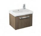 Roca - Meridian-N - Half height base unit with 1 drawer for compact basin