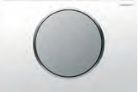 Geberit - Sigma10 - Single flush - White/matt chrome/matt chrome