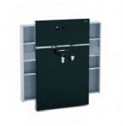 Geberit - Monolith - Washbasin for wall mounted tap with left hand - Left & right hand drawers