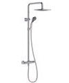 Kohler Bathrooms  - July - Shower column with diverter, 200mm square fixed head