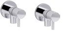 Kohler Bathrooms  - Cuff - Pair of angle valves, 0.5 bar