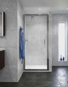 Kohler Bathrooms  - Torsion - In-Swing Door 711 - Geometric Handle - Right Door