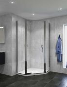 Kohler Bathrooms  - Torsion - Hinged Pentagon 765 - Twist Handle