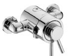 Britton Deleted - Prism - Thermostatic Surface Mounted Shower Valve Only Chrome Plated