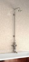 Burlington - Avon - Exposed Thermostatic Valve Straight Arm -  - 12 Shower Rose