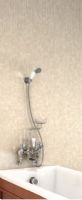 Burlington - Standard - Wall Mounted Bath Shower Mixer including Hose & Handset with Shower Hook