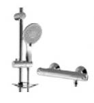 Essential - Narva - Thermostatic Built-in Concentric Mixer, 3 Function Shower Head