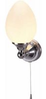 Burlington Deleted Products - Edwardian - Single Eliptical Light with Pull Cord 