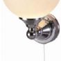 Burlington Deleted Products - Edwardian - Single Round Light with Pull Cord 
