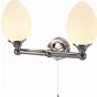 Burlington Deleted Products - Edwardian - Double Eliptical Lights with Pull Cord 