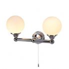 Burlington Deleted Products - Edwardian - Double Round Lights with Pull Cord