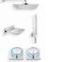 Grohe - Allure - F-digital controller and Bath diverter with Rainshower Shower arm