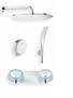 Grohe - Veris - F-digital controller and Bath diverter including plate with Rainshower 