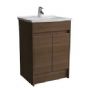 Vitra - S50 - Compact Floorstanding Washbasin Unit - Oak